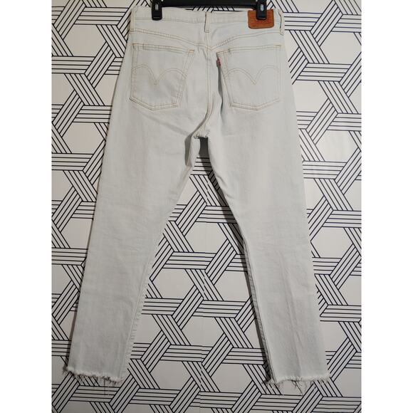 Womens Levi 501 Button Fly Jeans Size 30 - Picture 5 of 5